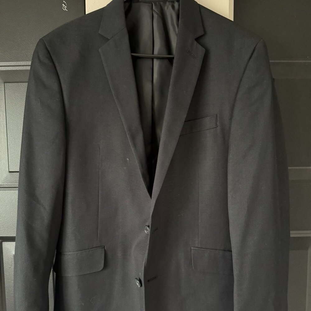 Kenneth Cole Reaction Black Suit Jacket